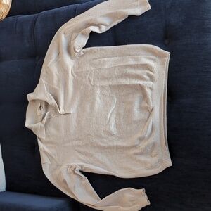 Ermenegildo Zegna Cream Wool Blend Polo